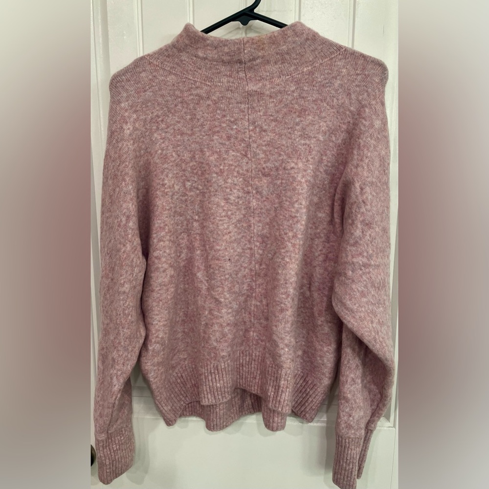 Cozy Pink Knit Sweater by Loft